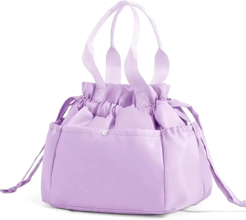 Custom Insulated Drawstring Lunch Tote Wholesale, Waterproof Stain Resistant Coo