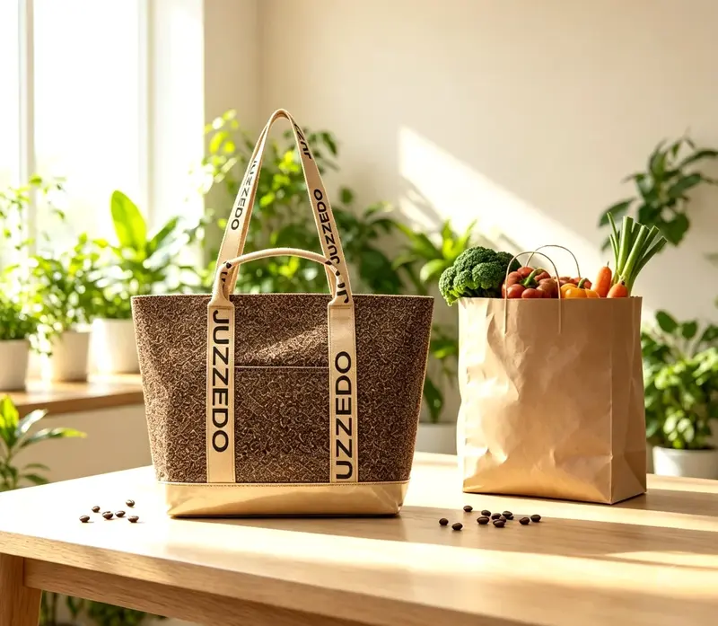 Wholesale Recycled Coffee / Tea Ground Eco Tote Bag, Waterproof Business Casual 